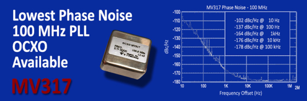 Best in Class Oven Controlled Crystal Oscillator OCXO